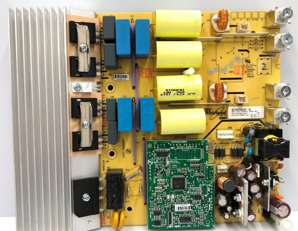 C00380897 W10672240.A HAH-6000AP блок индукции Whirlpool левый