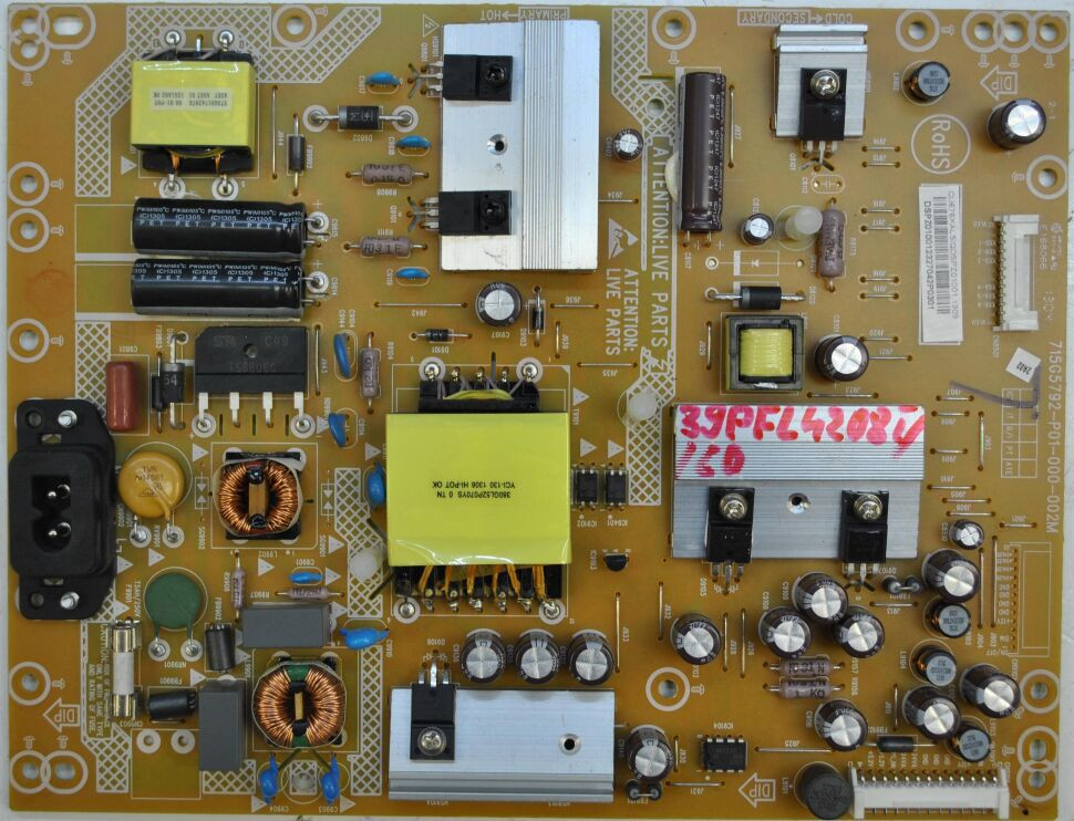 715G5792-P01-000-002M блок питания для телевизора Philips 39PFL4208T/60
