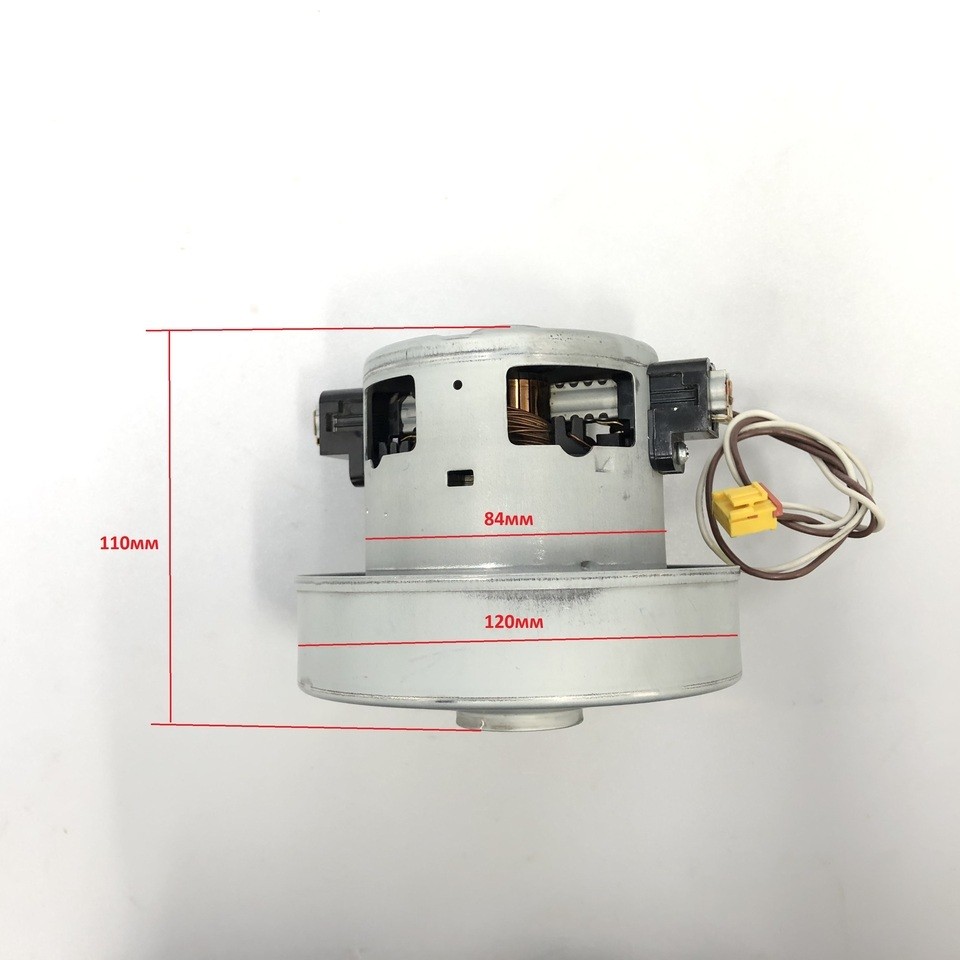 Двигатель, мотор оригинальный DJ94-00415D DJ31-00120F VCM-K60EUAA CLASS F 230V 1670W 37000 rpm для пылесоса Samsung
