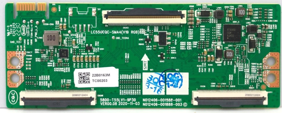 LC550EQC-SMA4(V19 RGB) 5800-T55LV1-9P30