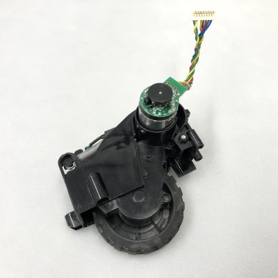 Колесо левое в сборе V550_MOTOR_V3 для робота пылесоса Tefal RG7765 RG7865WH