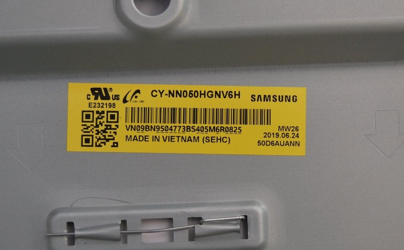 CY-NN050HGNV6H модуль в сборе с подсветкой и отражателями