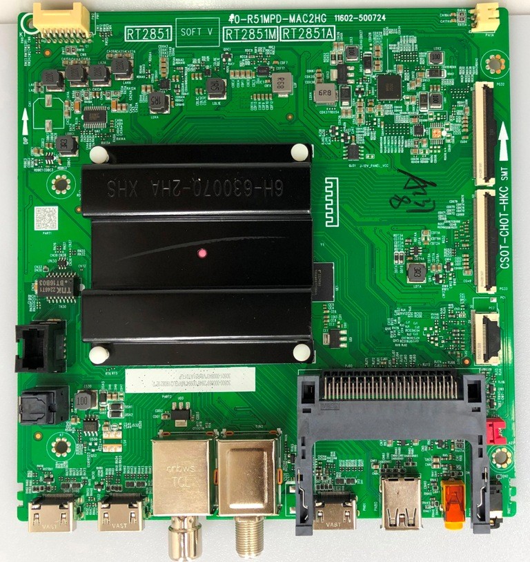40-R51MPD-MAC2HG RT285M RT2851A TCL 43P635