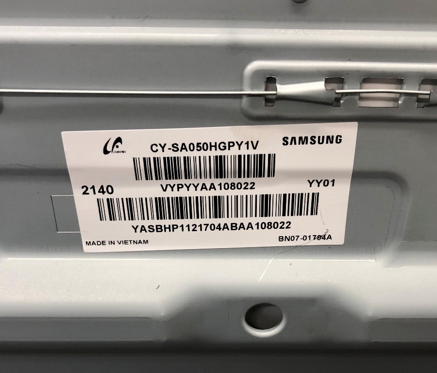 CY-SA050HGPY1V рассеиватель в сборе с подсветкой для UE50AU8000U
