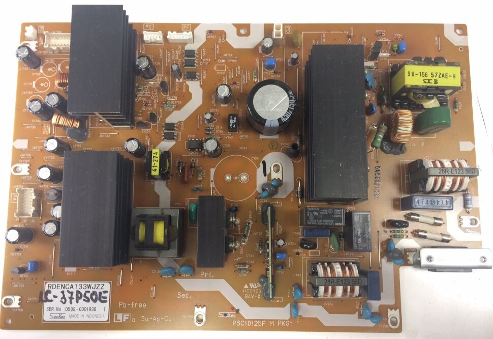 Блок питания RDENCA133WJZZ   PSC10125F M PKG1
