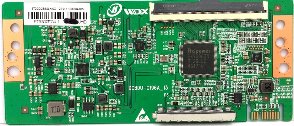 DCBDU-C196_13 PT550GT04-1 EK76603Q