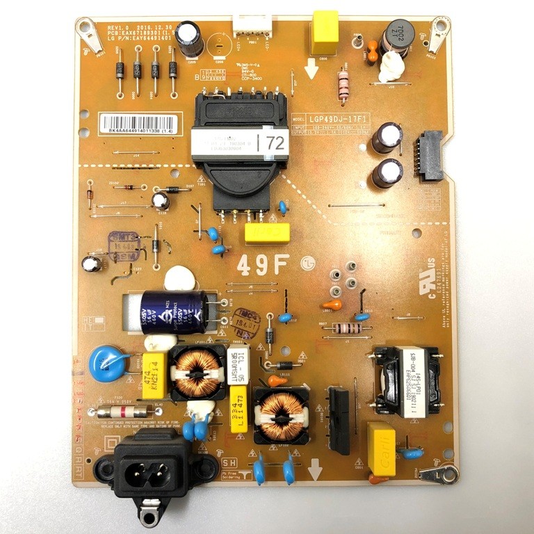 Блок питания EAX67189301 EAY64491401 LGP49DJ-17F1 для LG 49LK5910PLC