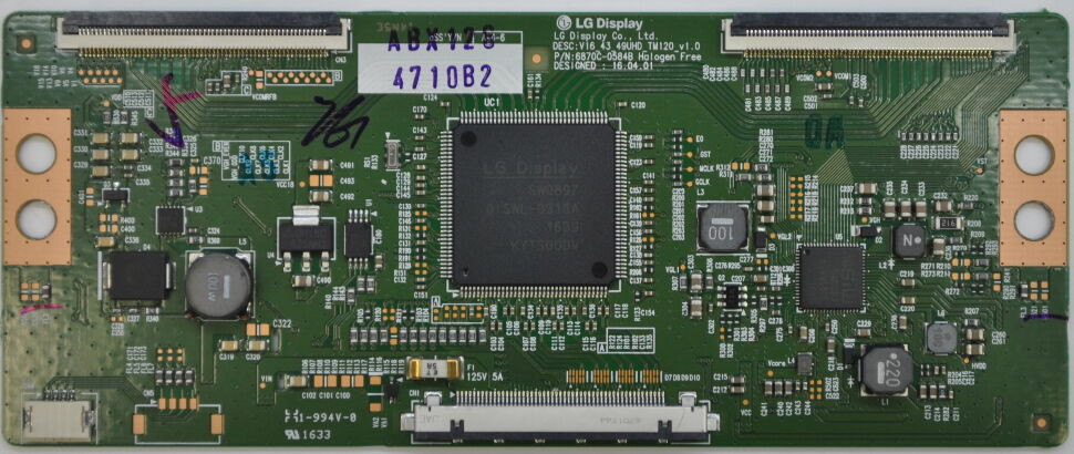 6870C-0584B t-con для телевизора LG 43UH610V 49UH610V 49UH603V