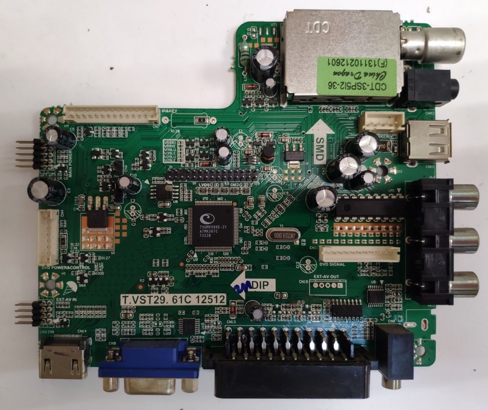 T.VST29. 61C 12512 GOLSTAR LD-22A300F V3M12