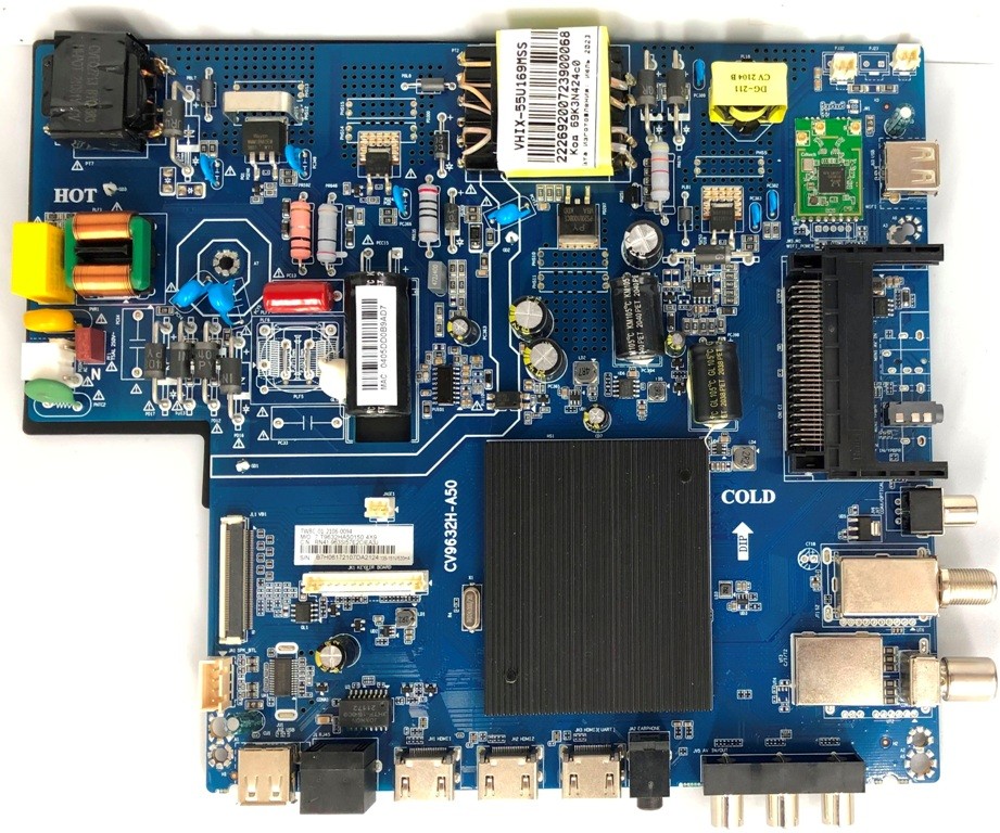 CV9632H-A50 HI VHIX-55U169MSS
