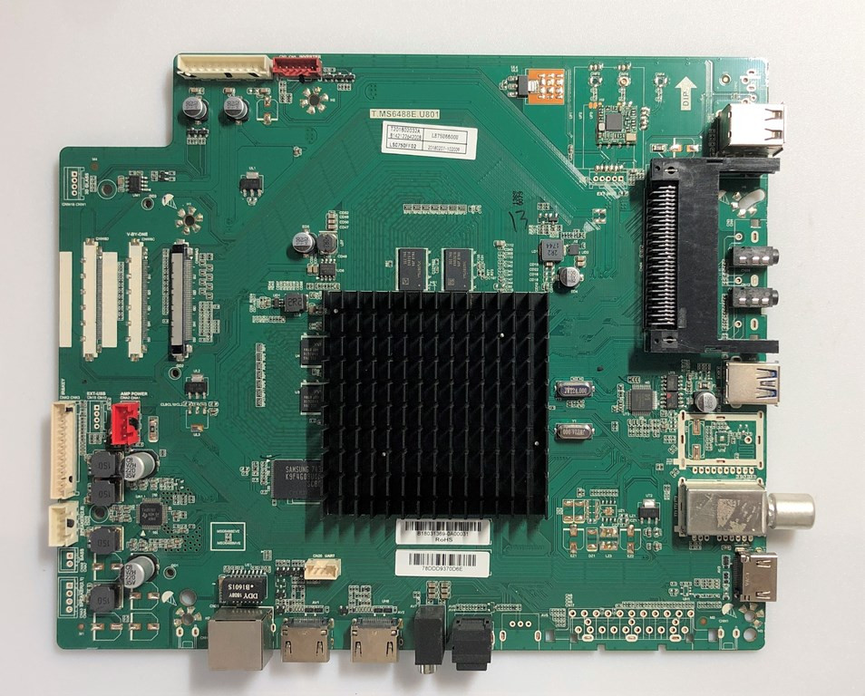 T.MS6488E.U801 HAIER LE75U6600U