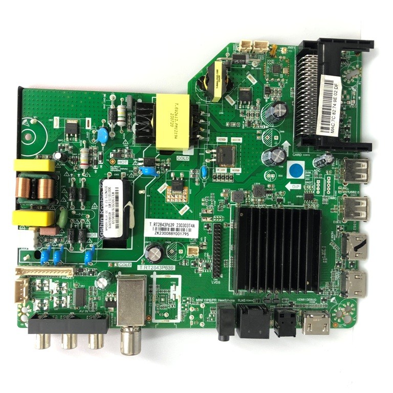 Плата T.RT2843P639 для телевизора Skyline 32YST6570