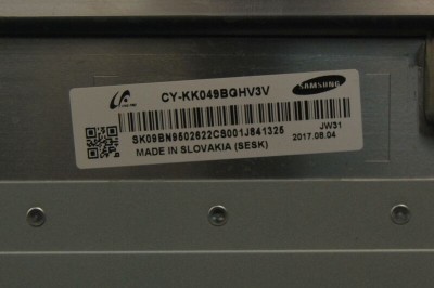 Подложка в сборе с подсветкой CY-KK049BGHV3V