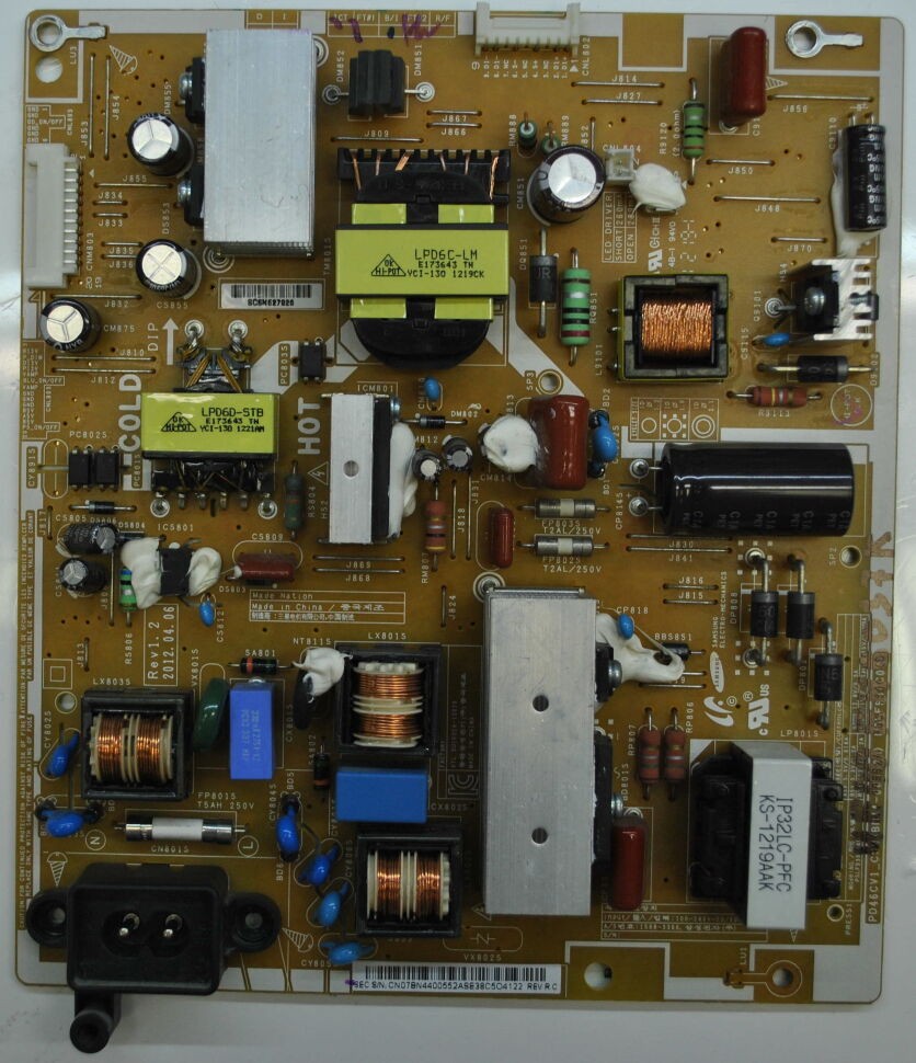 BN44-00552A PSLF930C04D PD46CV1_CSM