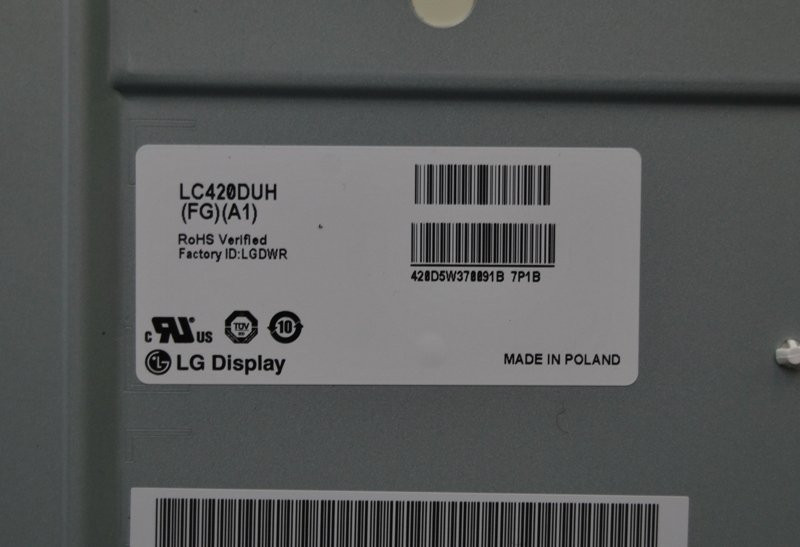 Модуль LC420DUH(FG)(A1) в сборе с подсветкой для LG 42LB/LF5/6