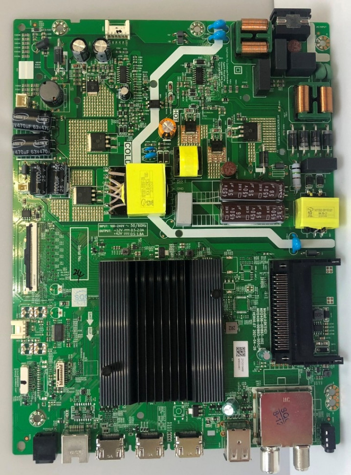 A9K51G1 N012406-001893-002 N012406-001893-005 SKYWORTH 43G3A
