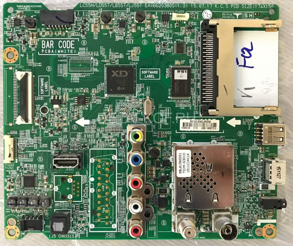 EAX66203805 EAX66203803 EBU63186604 main плата для телевизора LG 32LF546V 42LF562V 42LF564V