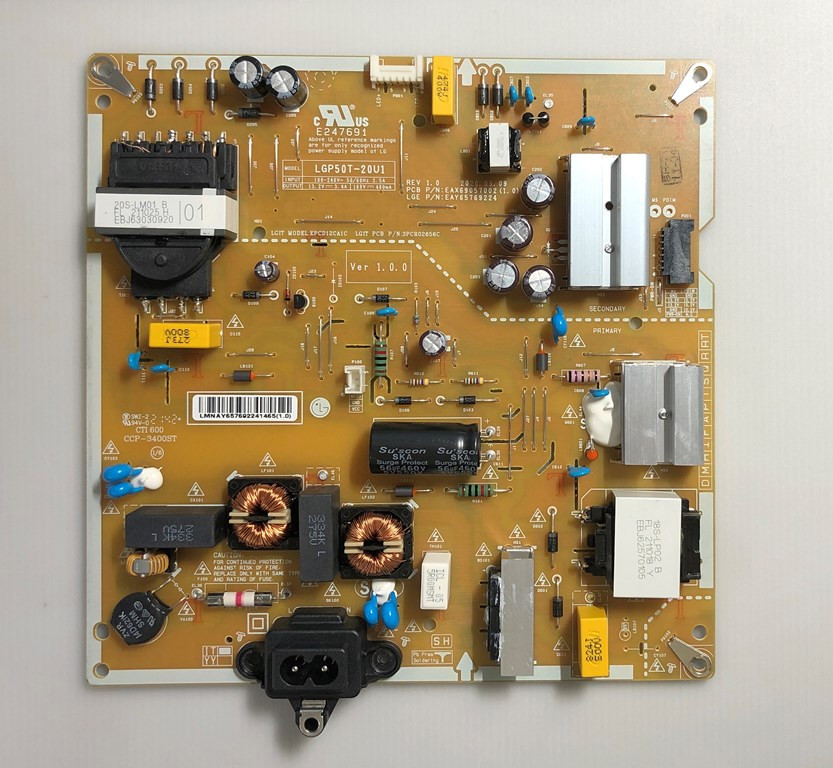 EAX69057002 EAY65769224 LGP50T-20U1