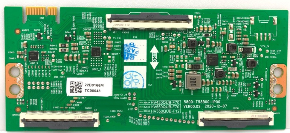 5800-T55B00-1P00 VER00.02 HV430QUB-F70 HV550QUB-F70 HV550QUB-F12