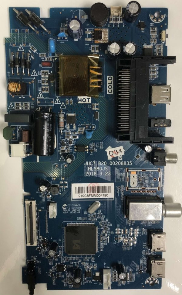 JUC7.820.00208835 HLS80JS BBK 28LEM-1050/T2C