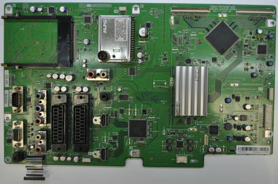 QPWBXE449WJN1 QPWBXE449WJN4 QKITPE449WJN4 main плата для телевизора Sharp LC-32D44RU-BK