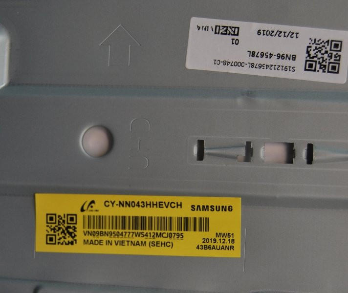 CY-NN043HHEVCH модуль в сборе с подсветкой и отражателями