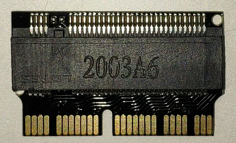 Переходник NVMe PCI Express SSD для Macbook Air Pro