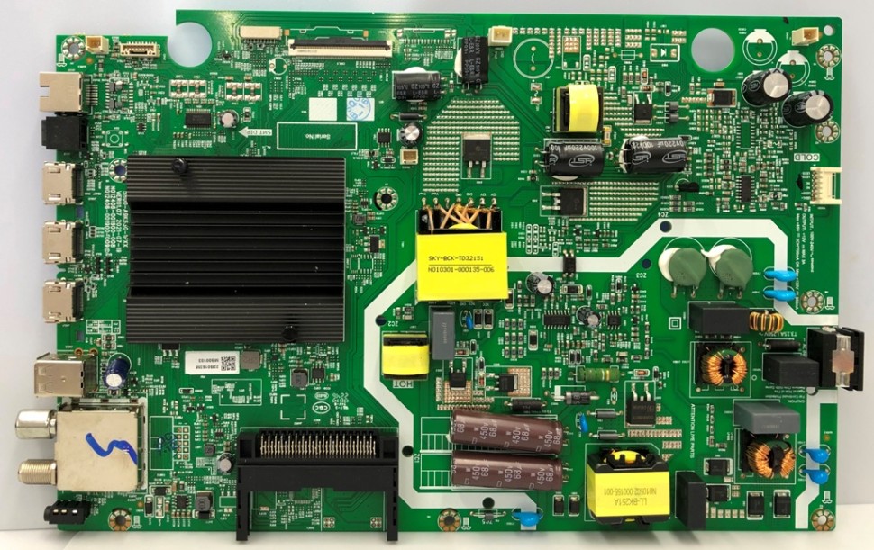 5800-A9K53G-1PXX VER01.07 N012406-001900-008 HARPER 55U770TS