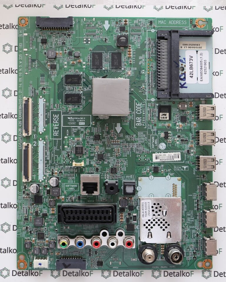 Плата EAX65384005 EAX65384004 EBU62521903 для LG 42LB671V 42LB673V 42LB677V