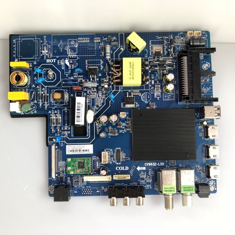 CV9632-L55 main плата для телевизора DEXP U43H8000E