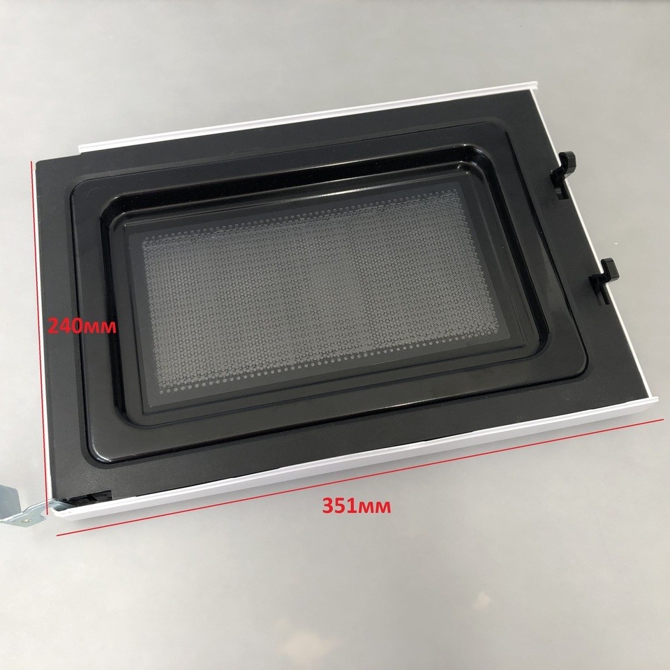 Дверь оригинальная в сборе для микроволновой СВЧ печи Leff 20MM721W