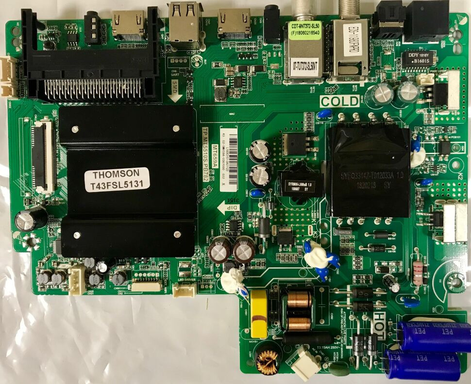 MT659A TP.MT5510S.PB782 THOMSON T43FSL5131