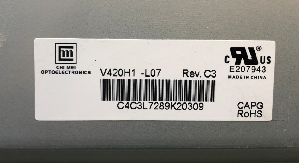 V420H1-L07 Rev.C3 V420H1-C02 матрица