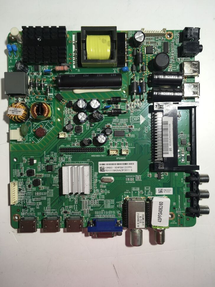 MSD3663-T8C1 PHILIPS 43PFS4062/60