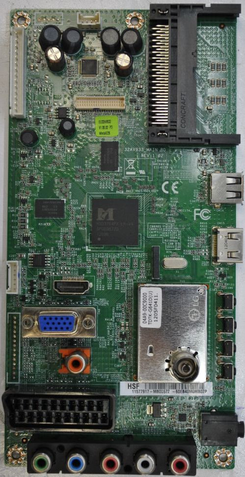 32AV933_MAIN BD TOSHIBA 32AV934RB