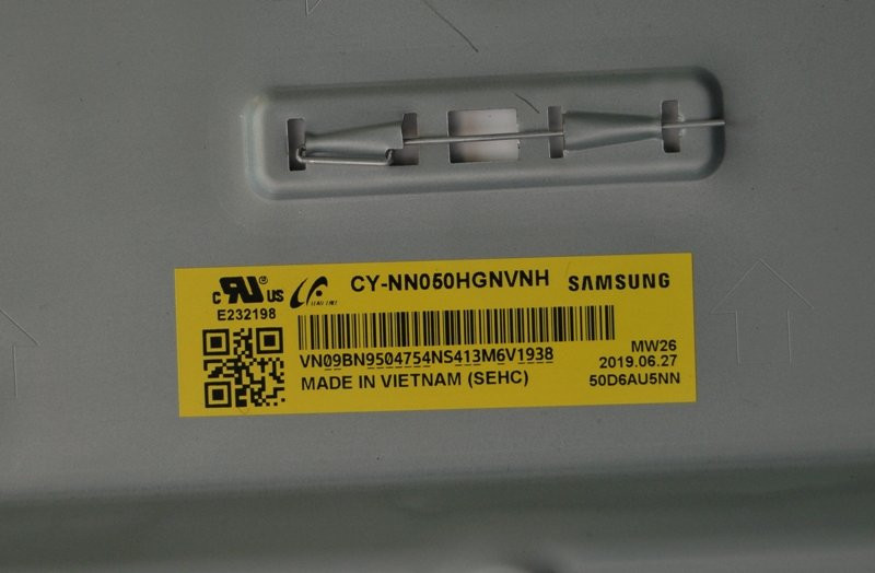Подложка в сборе с подсветкой CY-NN050HGNVNH